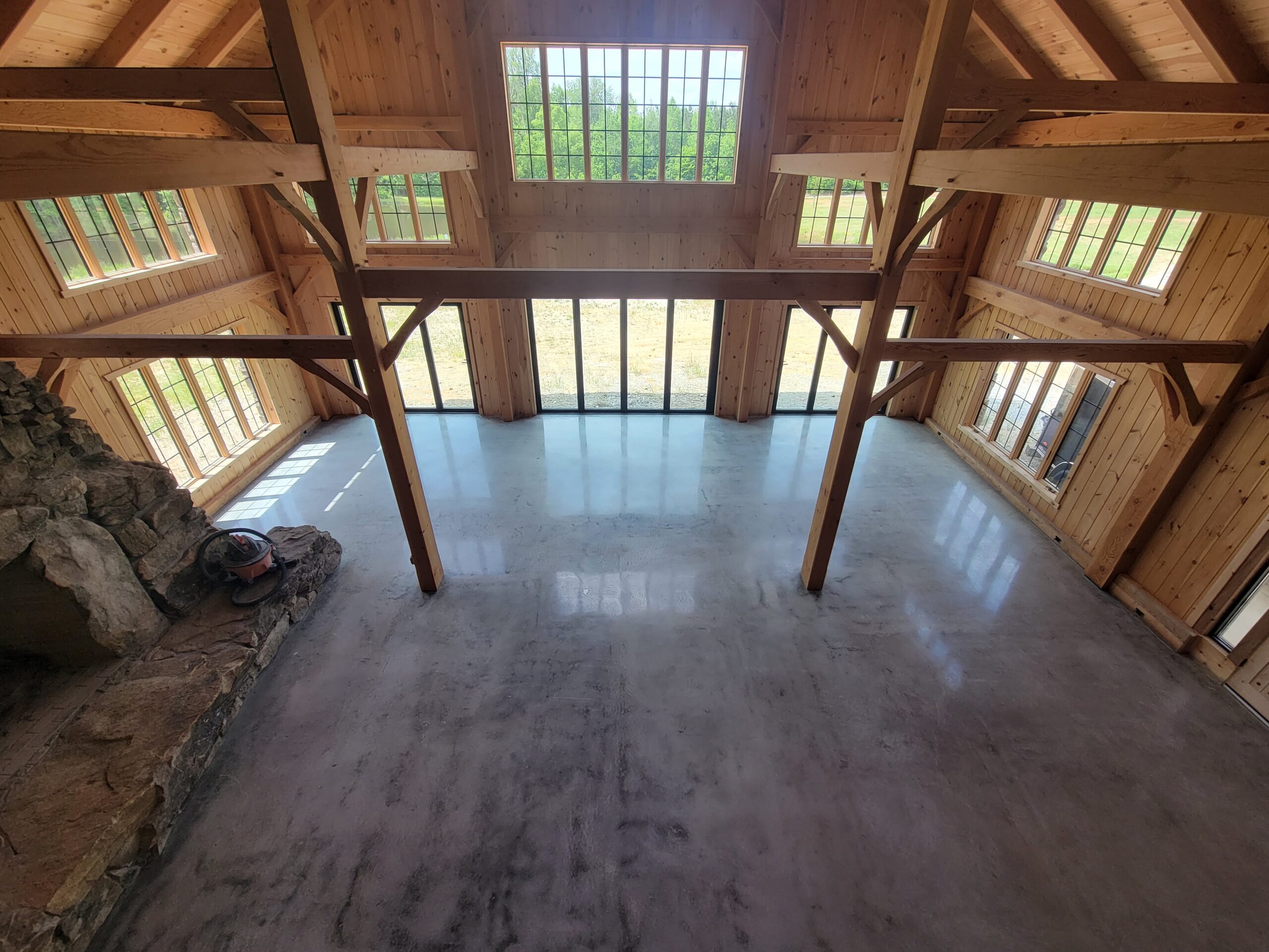 epoxy floor coating Atlanta GA barn